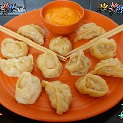 A picture of Veg Momos.