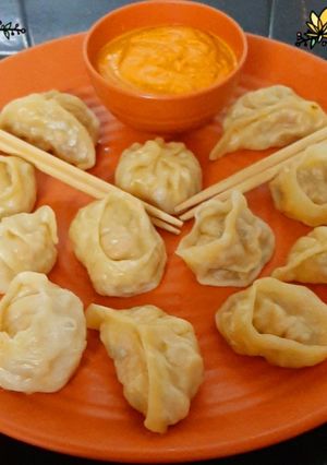 A picture of Veg Momos.