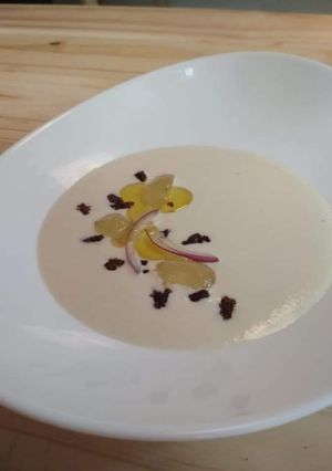 Una foto de Ajo blanco (gazpacho, sopa fría) de Silvana