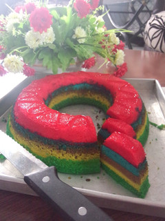 Foto resep Bolu Kukus Pelangi Syantiek