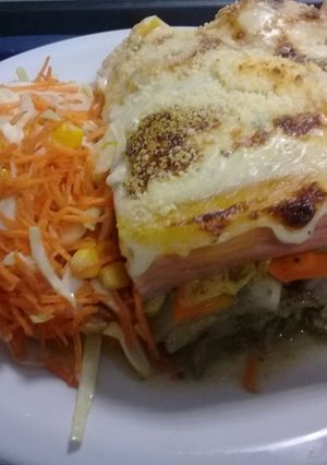 Una foto de Lasagna de verdura