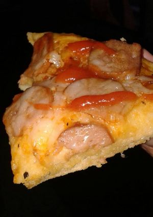 Foto resep Simple Pan Pizza