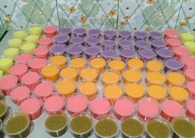 Resep Silky Puding Ceria yang Enak Banget