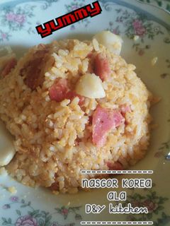 Foto resep Nasgor korea 😍👌
