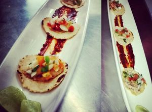 Una foto de Pescado zarandeado con pico de gallo