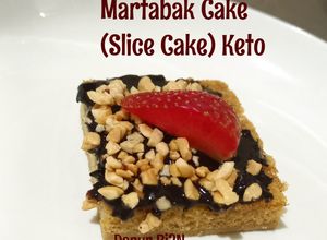Foto resep Martabak Cake (Slice Cake) keto