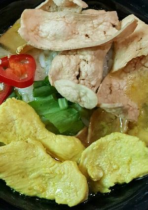 รูปของ ข้าวต้มกะทิไก่