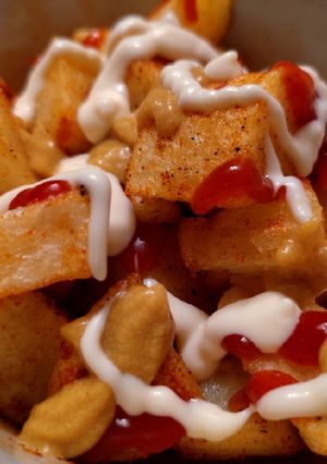 Una foto de 🇺🇸 Patatas al estilo americano
