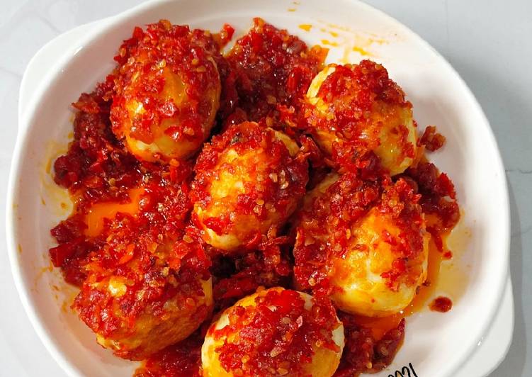 Resep Unik Telur Balado Enak Sempurna