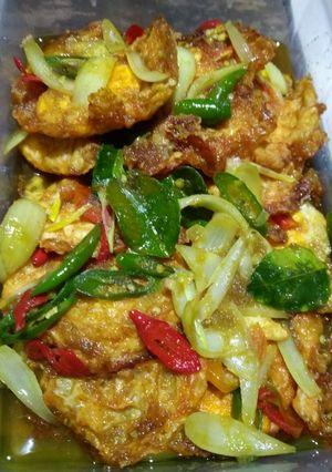 Foto resep Ceplok telur bumbu kuning