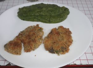 Una foto de Milanesas de Gírgolas