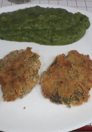 Una foto de Milanesas de Gírgolas