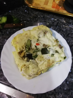 Una foto de Pastel de verduras light