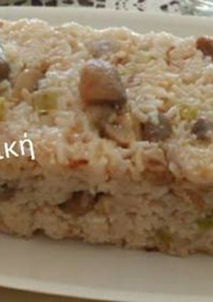 Φωτογραφία της συνταγής Ρύζι με μανιτάρια