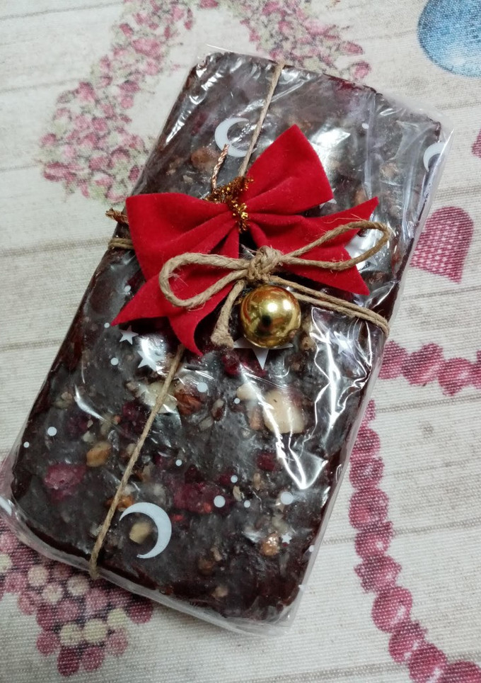 Una foto de Turrón de chocolate