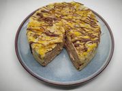 A picture of mango cake