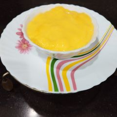 Aamras with 2 ingredients A picture of Aamras with 2 ingredients.