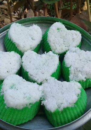 Foto resep Putu ayu pandan