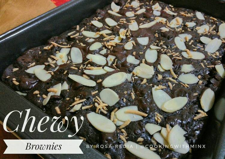Bagaimana Menyiapkan Chewy Brownies (Modif Resep Erlina Lim) #pr_browniesdcc, Enak Banget