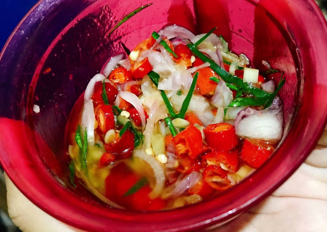 sambal pedas khas bali