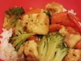 ginger chicken stir fry