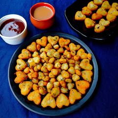 A picture of Potato Cheese Hearts.