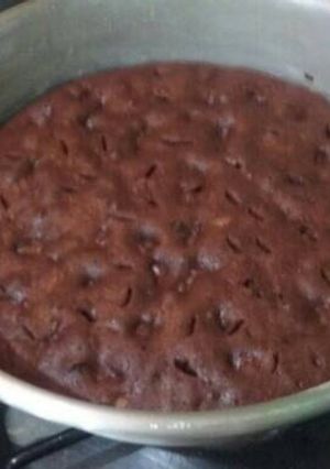 Una foto de Brownies con chip de chocolate y nueces