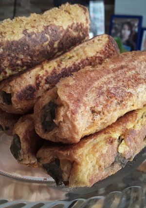 Una foto de Pan con relleno de berenjenas asadas...🤨