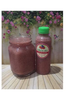 Foto resep Diet Juice Papaya Blueberry Lime Apple