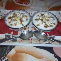A picture of Dry fruits raita.