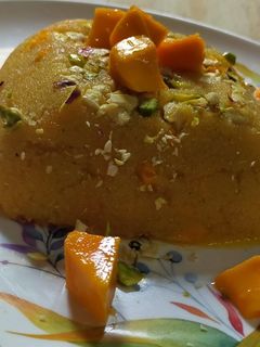आंब्याचा शिरा (ambyacha sheera recipe in marathi) रेसिपी चे मुख्य फोटो