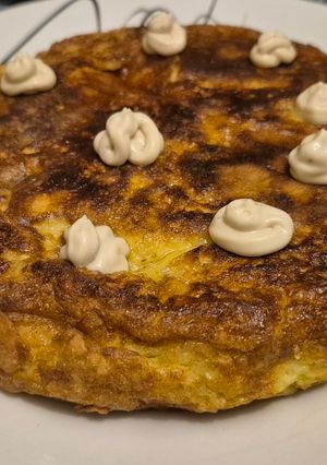 A picture of Truffle-Flavored Potato Chip Tortilla.