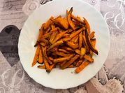 Una foto de chips saludable