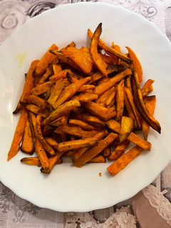 Una foto de Chips boniato airfryer