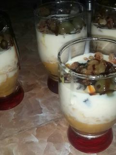 صورة لوصفة حلى كاسات ببسكويت ماري🍪