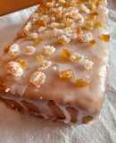 Budín de pomelo rosado