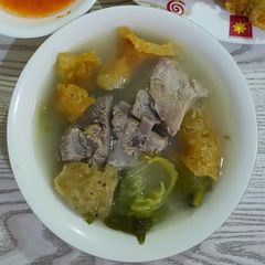 Pork ribs sour soup A picture of Pork ribs sour soup.