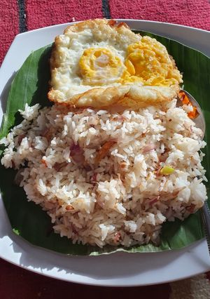 Foto resep Nasi goreng putih (nasi goreng kampung)