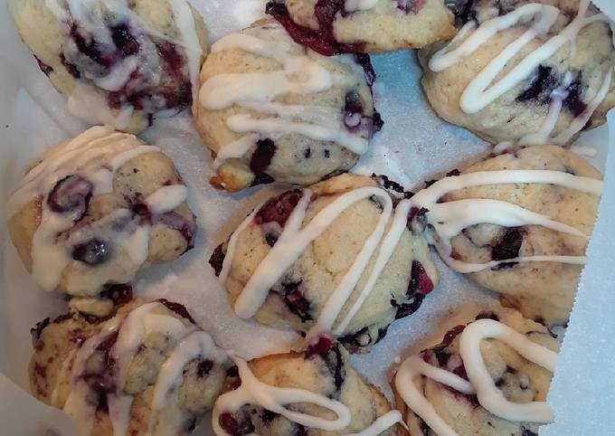 Recipe of Super Quick Homemade Blueberry Muffin Cookies