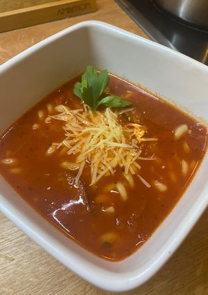 Paradicsomleves extrákkal recept fotója