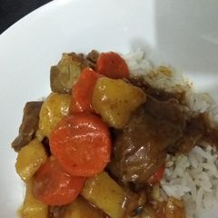 A picture of Simple lamb stew.