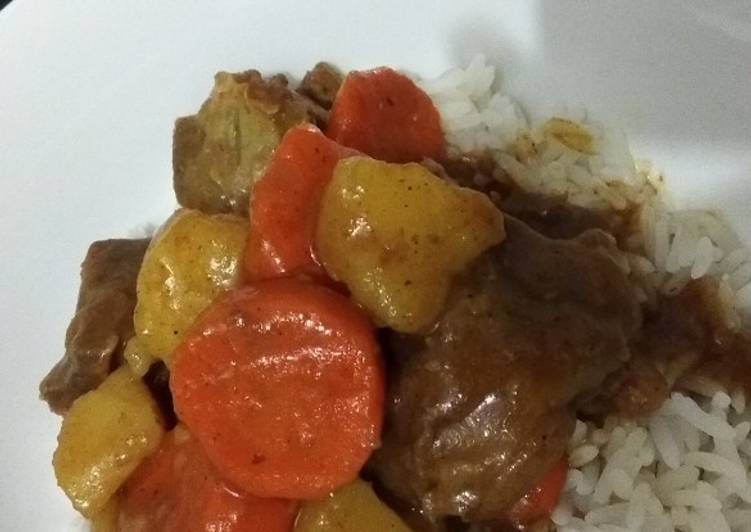 Easiest Way to Prepare Homemade Simple lamb stew