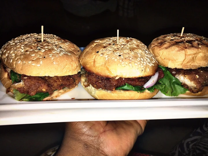 Simple Way Prepare Recipe Crispy chicken burger that is Delicious, Perfect}