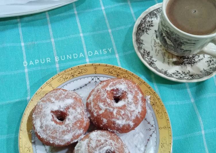 Resep Donat Ubi Ungu | Cara Membuat Donat Ubi Ungu Yang Mudah Dan Praktis