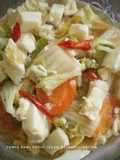 Tumis Sawi Telur Putih