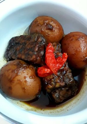 Foto resep Telur pindang kecap sederhana