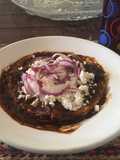 Simple Mole Enchiladas Veracruz Style