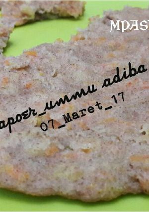 Foto resep Pancake Pisang Wortel Macam Cikodok Pisang (MPASI10+)