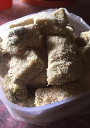 Foto resep Naget ayam bayam