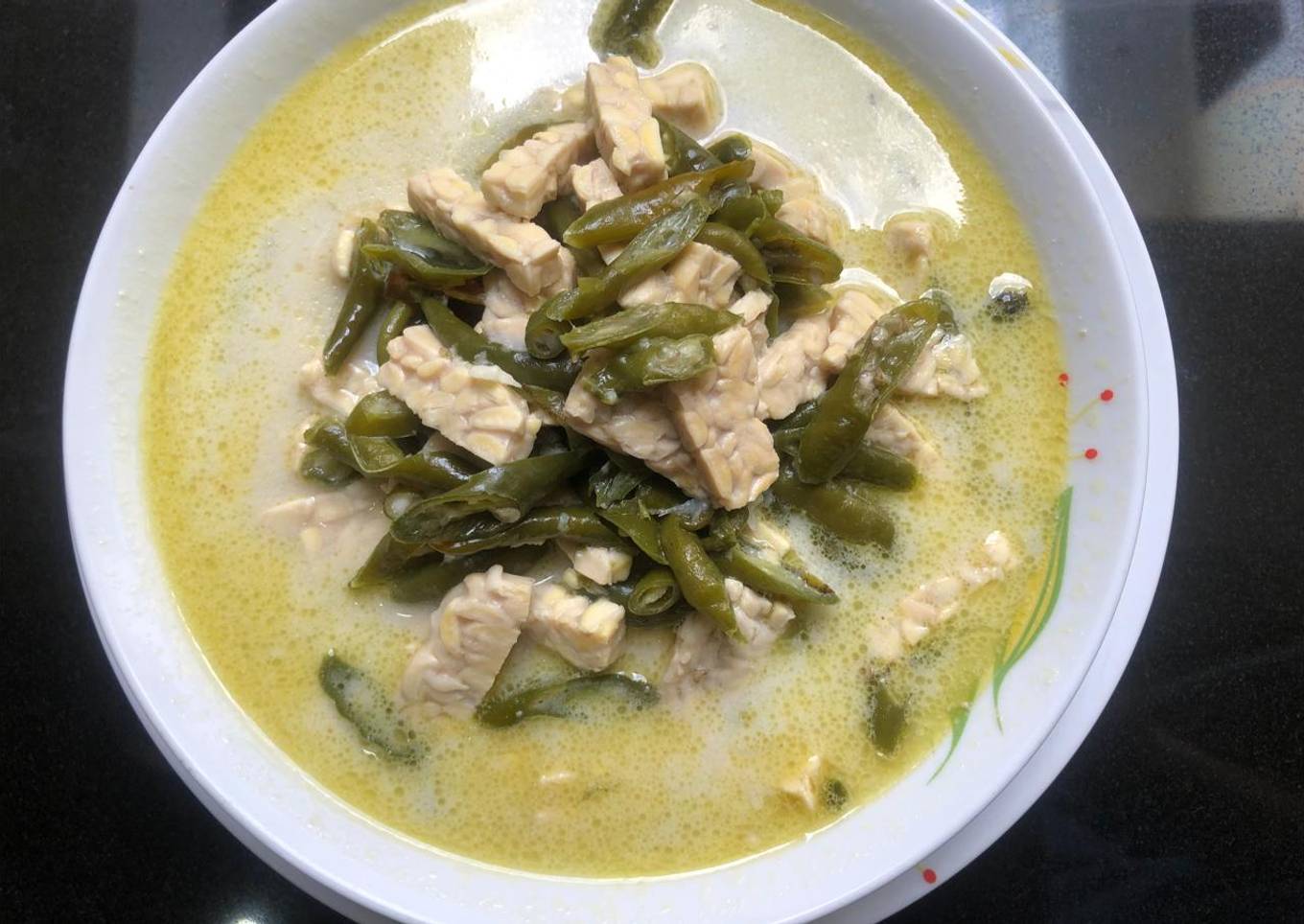 Oseng tempe lombok ijo